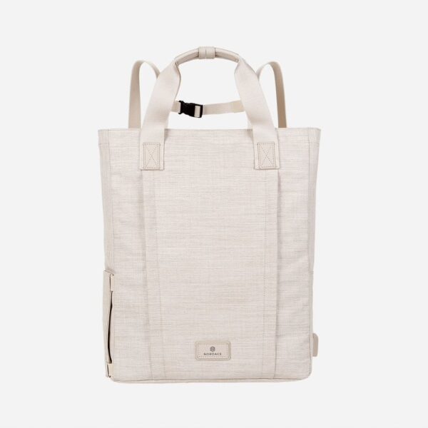 Front view of NORDACE Siena II Totepack 智能手提袋 正面 Beige 米白
