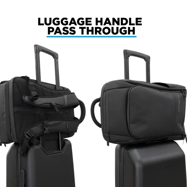 Luggage pass through of Nomatic Backpack 高級日用背囊 可擴容 20L